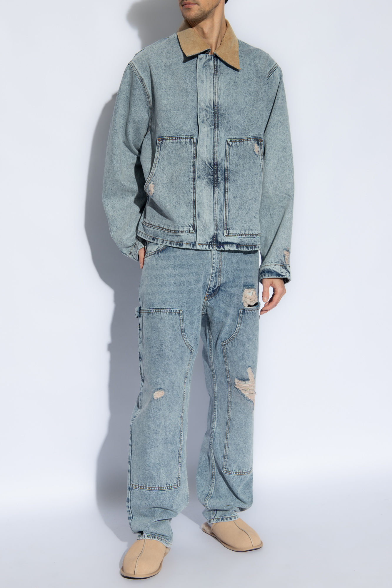 Moschino Jeans with vintage effect | Men's Clothing | Vitkac